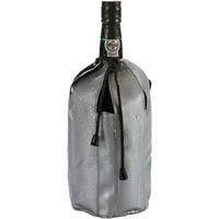 Wijnkoeler/flessenkoeler/koelhoud hoesje - voor flessen - wijn/water/champagne - 25 cm -