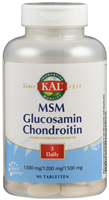 Kal Msm glucosamine chondroïtine 90st