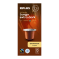 PLUS Koffiecups Lungo extra dark sterkte 11