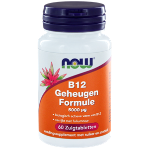 NOW B12 Geheugen Formule 5000mcg Tabletten