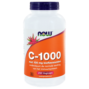 NOW C-1000 met 100mg Bioflavonoïden Capsules