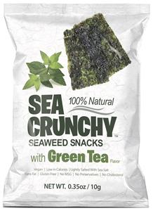 Sea Crunchy Zeewiersnacks Groene Thee
