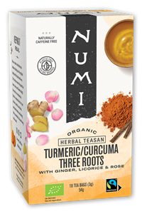 Numi Thee Turmeric Three Roots Biologisch