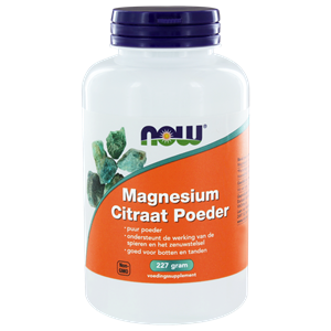 NOW Magnesium Citraat Poeder