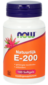 NOW E-200 Gemengde Tocoferolen Softgels