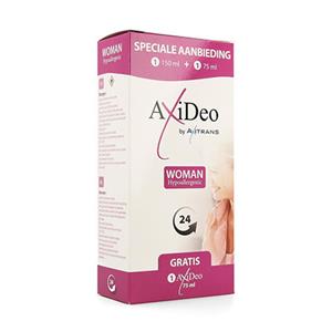 Axitrans Axideo Woman 150ml + 75ml gratis - deodorant tegen overmatig zweten 150ml + 75ml gratis