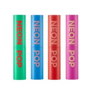 THE FACE SHOP Neon Pop Lip Stick - No.03 Red Light