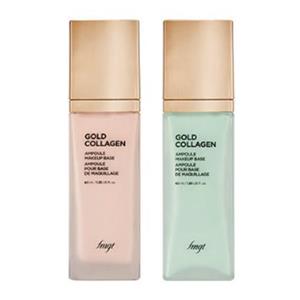 THE FACE SHOP FMGT Gold Collagen Ampoule Makeup Base - 40ml (SPF30 PA++) - 02 Green