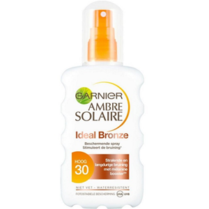 Garnier Ambre Solaire Ideal Bronze SPF30 Zonnespray - 200ml