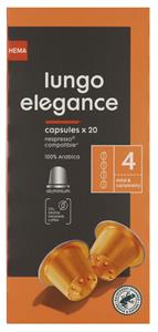 HEMA Koffiecups Lungo Elegance - 20 Stuks