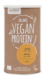 Purasana Vegan erwt proteine goji vanille bio 400g