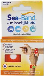 Sea Band Polsband Bij Misselijkheid Voor Kinderen - Oranje