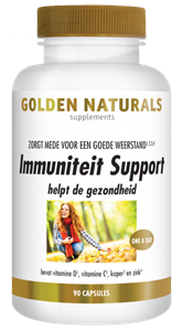 Golden Naturals Immuniteit Support Capsules