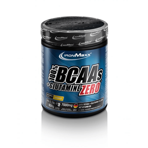 IronMaxx 100% BCAAs + Glutamine Zero - 500g - Orange