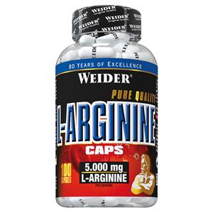 L-Arginine (100 caps) capsules Neutral aminozuren L-arginine