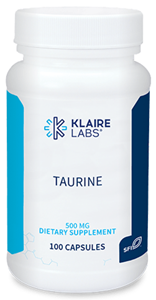 Klaire Labs Taurine 500mg Capsules