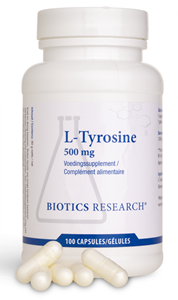 Biotics L-Tyrosine 500mg Capsules