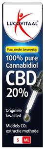 Lucovitaal 100% Pure Cannabidiol 20% CBD Olie