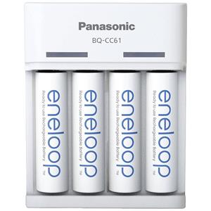 Panasonic Eneloop Basic Charger USB BQ-CC61 inkl. 4xAA 2200mAh