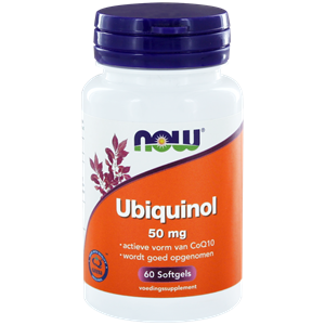 NOW Ubiquinol 50mg Capsules 60st