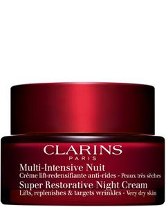 Clarins Damen Gesichtspflege Multi-Intensive Super Restorative Night Cream Very dry skin