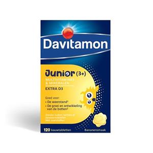 Davitamon Junior Banaan 120 Tabletten