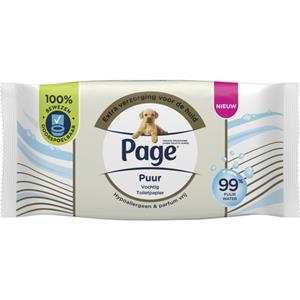 Vochtig Toiletpapier Puur 38 stuks