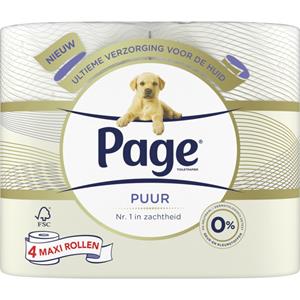 Page Toiletpapier Puur 4 stuks