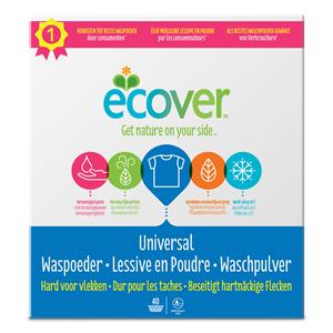 Ecover Waspoeder Universeel - Voordeelverpakking 4 X 3 Kg - 160 Wasbeurten