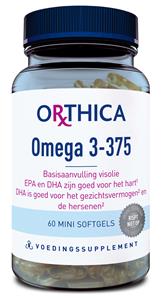 Orthica Omega 3-375 Softgels