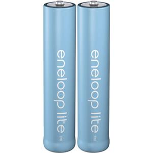 Panasonic eneloop lite 2er Blister AAA Ni-MH Akkus 550 mAh wiederaufladbar BK-4LCCE/2BE