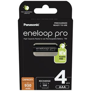 Panasonic eneloop pro HR03 Oplaadbare AAA batterij (potlood) NiMH 930 mAh 1.2 V 4 stuk(s)