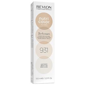 Dauerhafte Creme-coloration Revlon Nutri Color 3 In 1 931 - Light Beige (100 Ml)