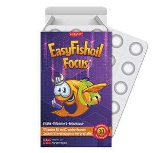 EasyVit EasyFishoil Focus Kauwtabletten