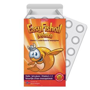 EasyVit EasyFishoil Defence Kauwtabletten