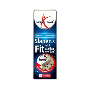 Lucovitaal Slapen & Fit Wakker Worden - 30 Tabletten