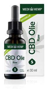 MediHemp CBD Olie Raw 5%