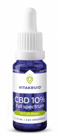 Vitakruid CBD Olie 10% Full spectrum