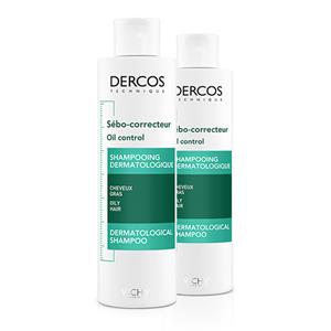 Vichy Dercos Oil Correct Shampoo Vet Haar Duopack - 2x200ml