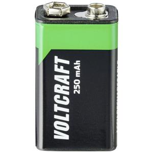 VOLTCRAFT 6LR61 SE 9V Block-Akku NiMH 250 mAh 8.4V 1St.