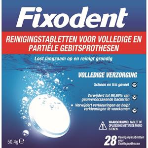 Reinigingstabletten Voor Gebitsprotheses