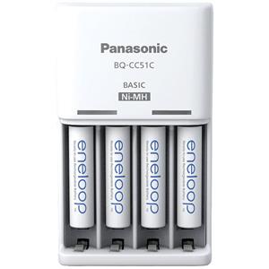 Panasonic Eneloop Basic Charger BQ-CC51 inkl. 4xAAA K-KJ51MCD04E