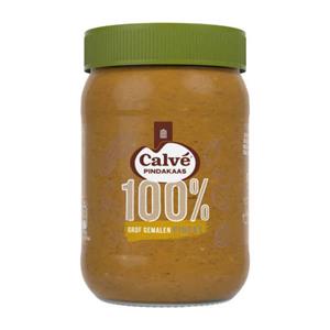 Calve Calvé 100% Pindakaas grof gemalen