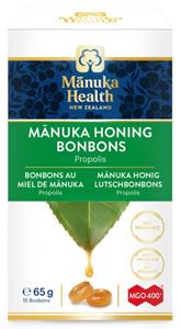 manukahealthnewzealandltd MGO 400+ Manuka Honey Lozenges with Propolis - 15 Lozenges