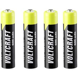 VOLTCRAFT Endurance Micro (AAA)-Akku NiMH 600 mAh 1.2V 4St.