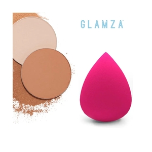 Glamza Make-up Spons In Traanvorm - Roze