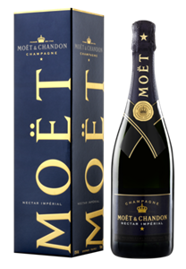 Moët & Chandon Nectar Impérial con Geschenkbox