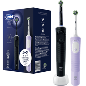 Oral-B Vitality Pro D103 Duo Zwart&Lila
