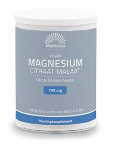 Mattisson HealthStyle Magnesium Citraat Malaat