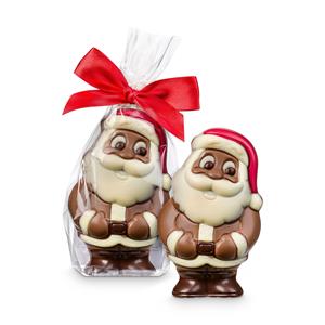 Süßer Weihnachtsmann 'Karl' Schokoladen-Hohlfigur